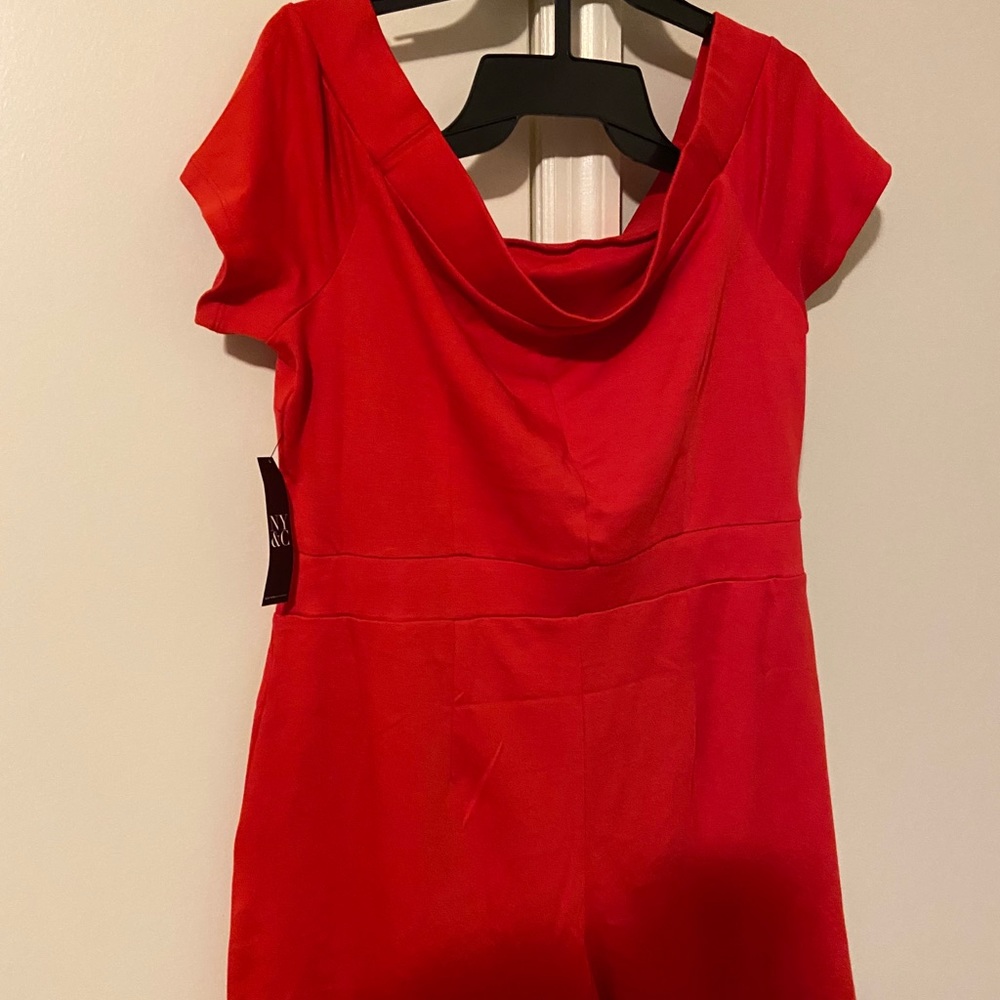 Red romper